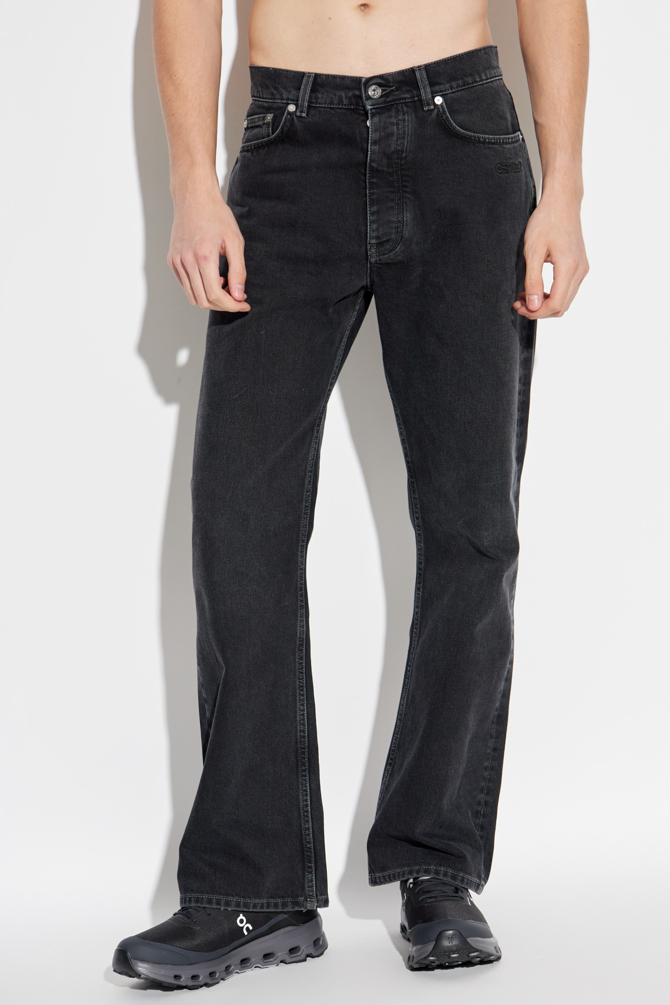 Off-White Jeans with logo | Men's | Vitkac